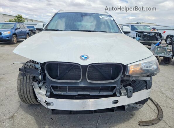5UXWZ7C31H0V91187 2017 BMW X3 White 