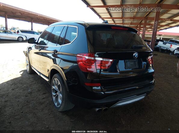 5UXWZ7C33H0V91241 2017 BMW X3 Black Tył lewy