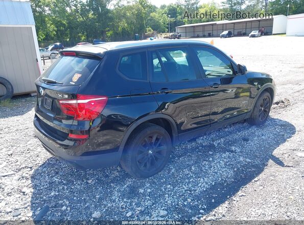5UXWZ7C34H0X40367 2017 BMW X3 Black 