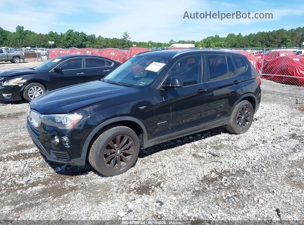 5UXWZ7C34H0X40367 2017 BMW X3 Black 