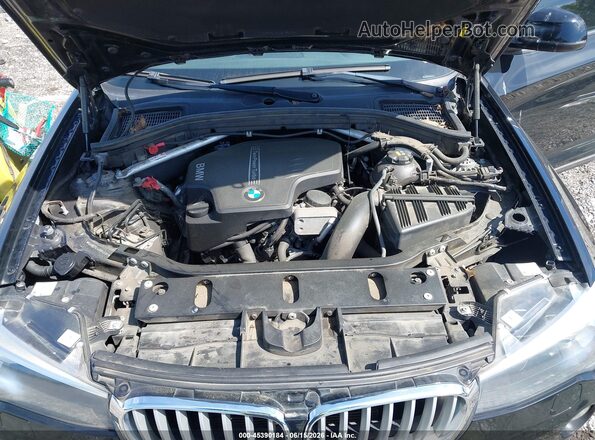 5UXWZ7C34H0X40367 2017 BMW X3 Black 