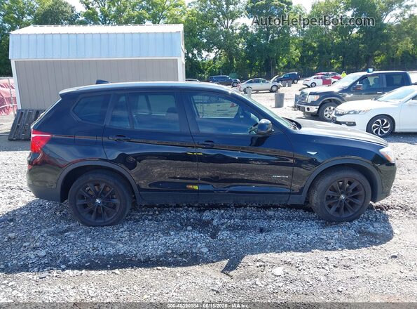5UXWZ7C34H0X40367 2017 BMW X3 Black 