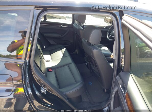 5UXWZ7C34H0X40367 2017 BMW X3 Black 
