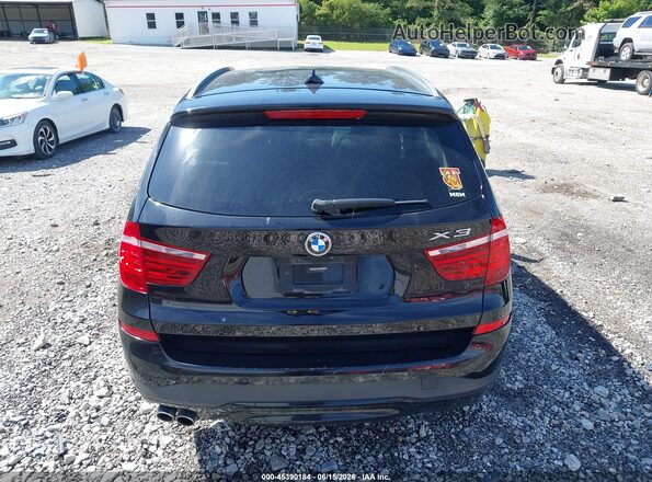 5UXWZ7C34H0X40367 2017 BMW X3 Black 