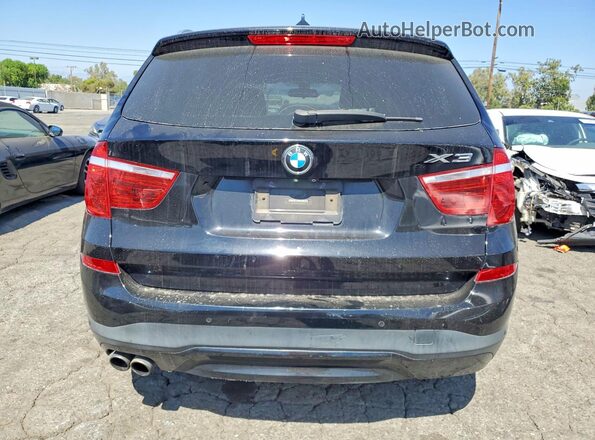 5UXWZ7C36H0V86731 2017 BMW X3 Black 