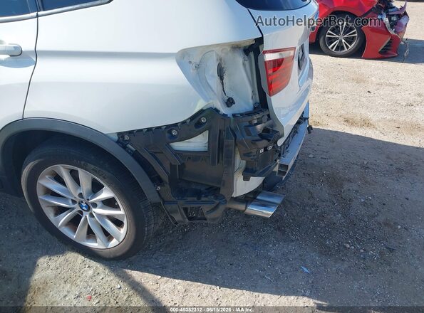 5UXWZ7C37H0X42002 2017 BMW X3 White Вид спереду