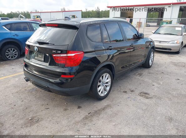 5UXWZ7C38H0V92577 2017 BMW X3 Black Rear right