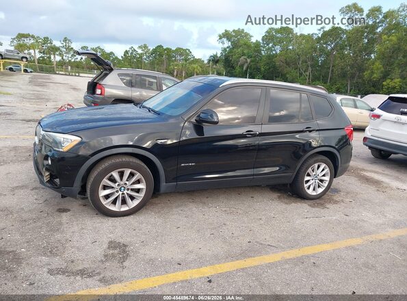 5UXWZ7C38H0V92577 2017 BMW X3 Black 360 interior view