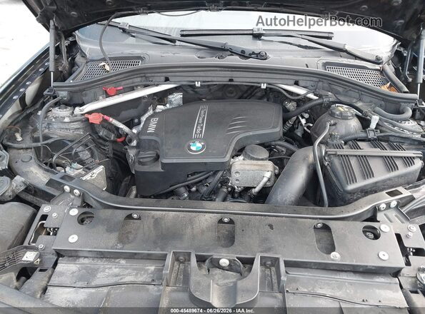 5UXWZ7C38H0V92577 2017 BMW X3 Black Rear view