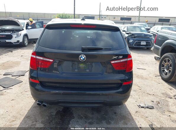 5UXWZ7C39H0V88280 2017 BMW X3 Black 