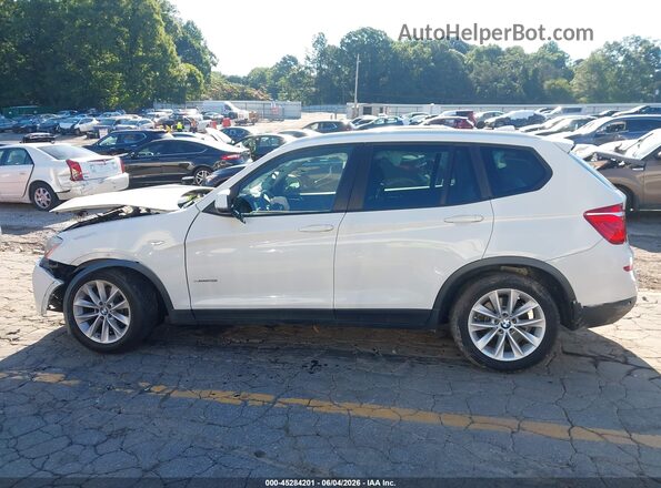 5UXWZ7C39H0X41398 2017 BMW X3 White Vista interior de 360 grados