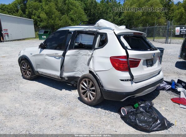 5UXWZ7C3XH0V87591 2017 BMW X3 White Tył lewy