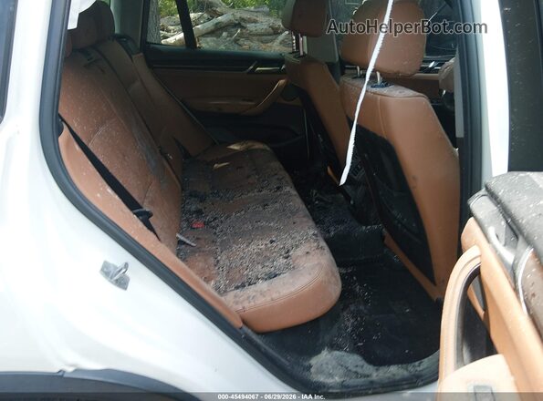 5UXWZ7C50H0V84975 2017 BMW X3 White Вид наклейки з VIN-кодом