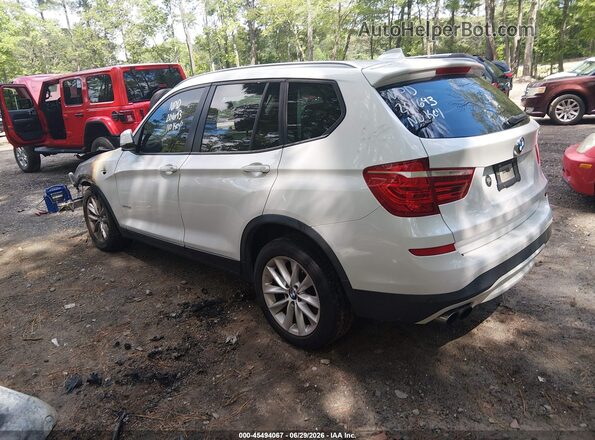 5UXWZ7C50H0V84975 2017 BMW X3 White Задня ліва чверть