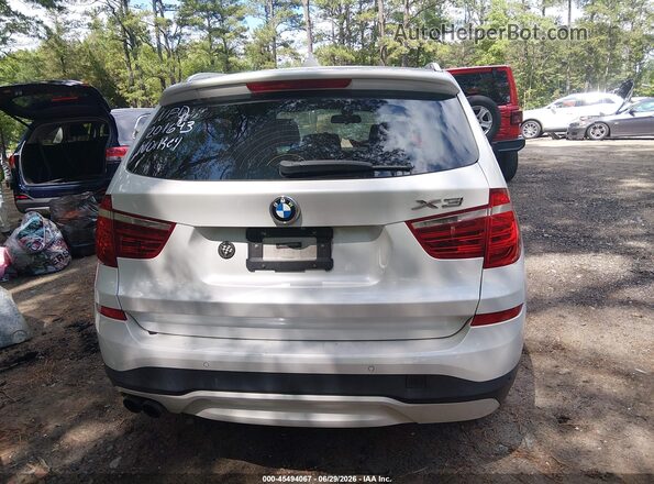 5UXWZ7C50H0V84975 2017 BMW X3 White 
