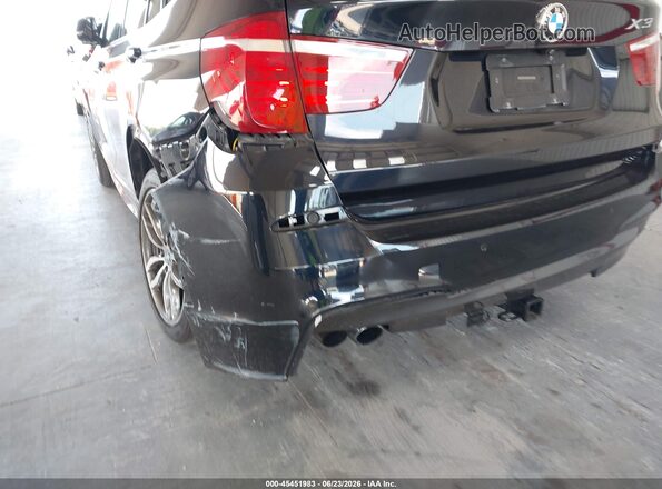 5UXWZ7C53H0U44984 2017 BMW X3 Черный Вид спереди