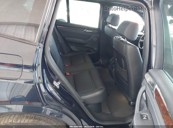 5UXWZ7C53H0U44984 2017 BMW X3 Черный Вид наклейки с VIN-кодом
