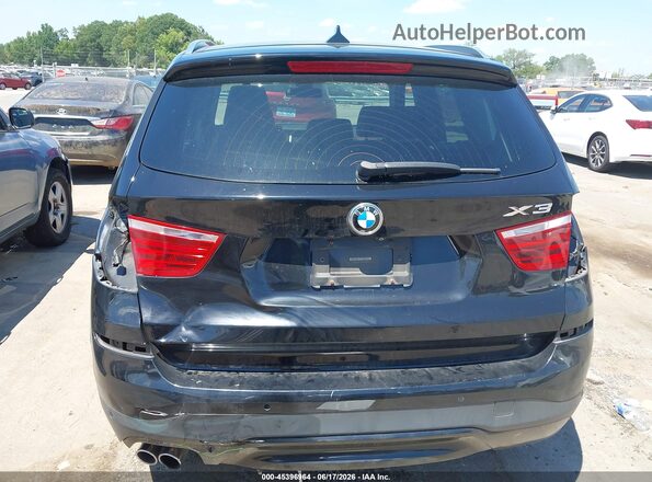 5UXWZ7C53H0U46881 2017 BMW X3 Black 