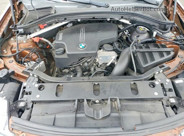 5UXWZ7C57H0V85105 2017 BMW X3 Brown 
