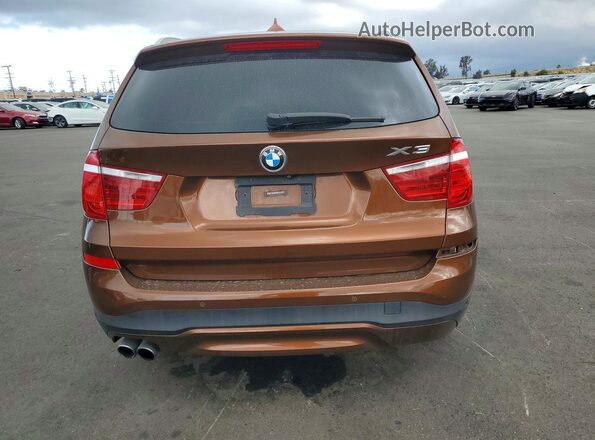 5UXWZ7C57H0V85105 2017 BMW X3 Brown 
