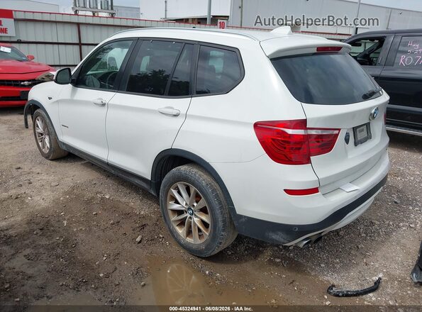 5UXWZ7C57H0V86092 2017 BMW X3 White Trasero izquierdo