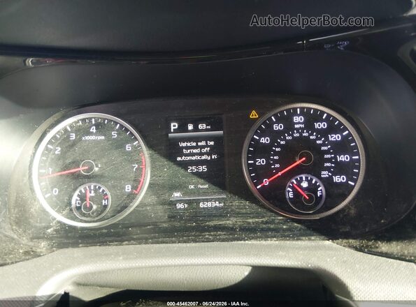 5XXG14J27PG178838 2023 KIA K5 White Rear seats view