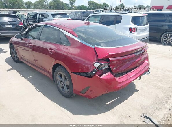 5XXG14J2XNG083073 2022 KIA K5 Maroon Задня ліва чверть