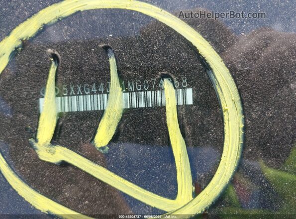 5XXG44J81MG074868 2021 KIA K5 White 