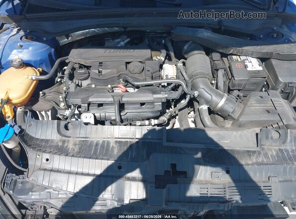 5XXG64J20NG146196 2022 KIA K5 Blue Widok z tyłu