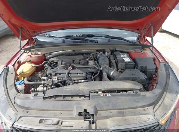 5XXG64J26NG083945 2022 KIA K5 Red Widok z tyłu