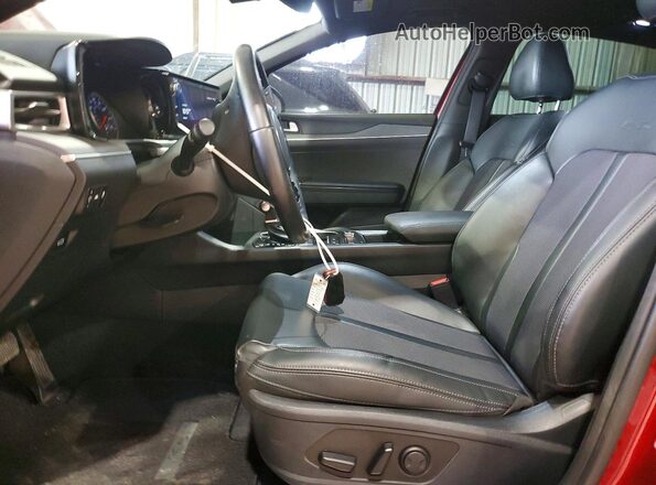 5XXG64J26PG217808 2023 KIA K5 Red Front interior view