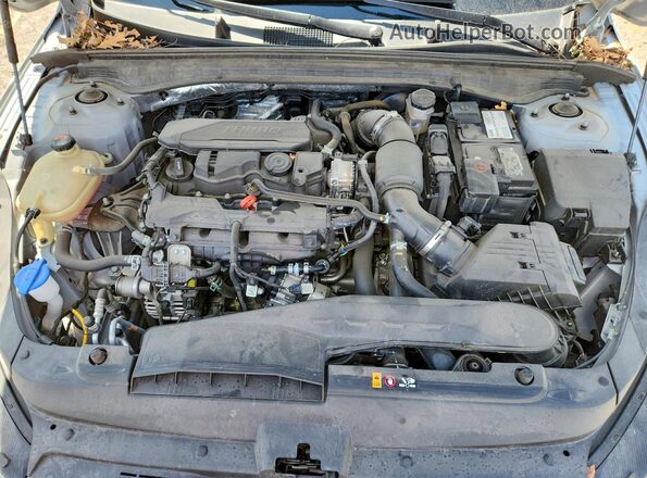 5XXG64J28RG253003 2024 KIA K5 Gray Вид задньої частини салону