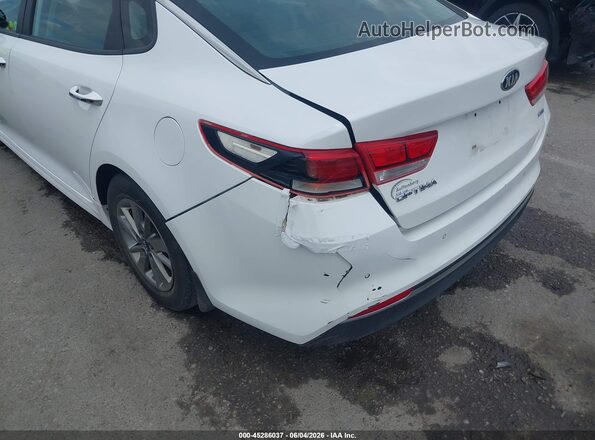 5XXGT4L13JG238314 2018 KIA OPTIMA White 
