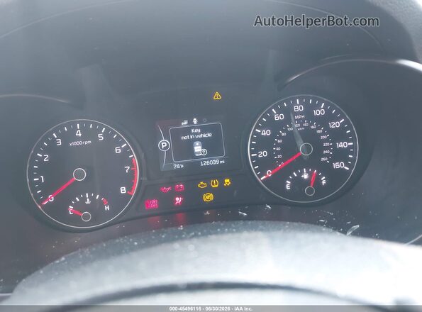 5XXGT4L14GG040477 2016 KIA OPTIMA Black Vista de los asientos traseros