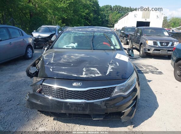 5XXGT4L14GG040477 2016 KIA OPTIMA Black Vista del salpicadero