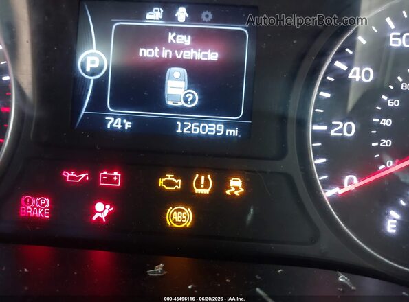 5XXGT4L14GG040477 2016 KIA OPTIMA Black Vista interior de 360 grados