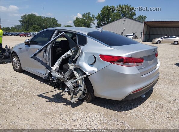 5XXGT4L30JG192605 2018 KIA OPTIMA Silver Tył lewy