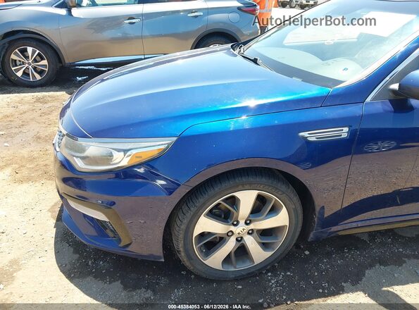 5XXGT4L30KG331858 2019 KIA OPTIMA Blue წინა ხედი