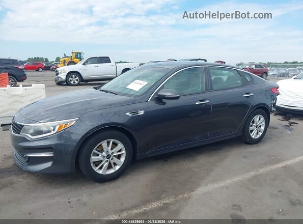 5XXGT4L31HG169926 2017 KIA OPTIMA Gray 