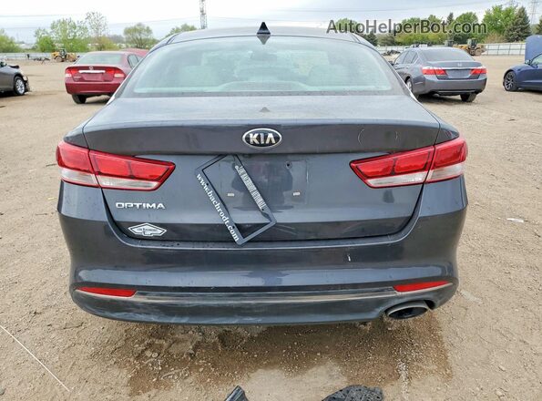 5XXGT4L32HG153704 2017 KIA OPTIMA Gray Rear view