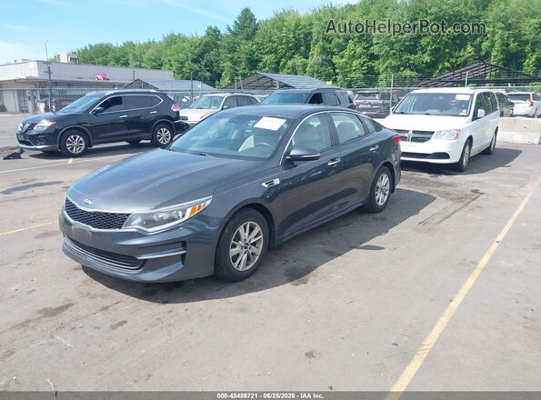 5XXGT4L32HG167828 2017 KIA OPTIMA Gray Vista tres cuartos delantera izquierda