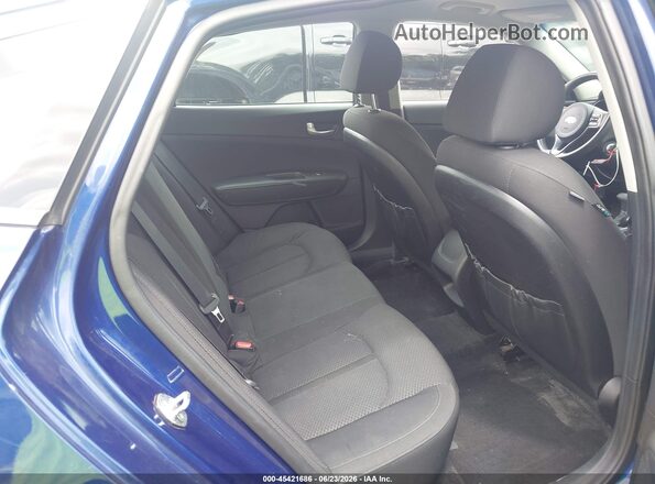 5XXGT4L32JG197319 2018 KIA OPTIMA Blue VIN კოდის სტიკერის ხედი