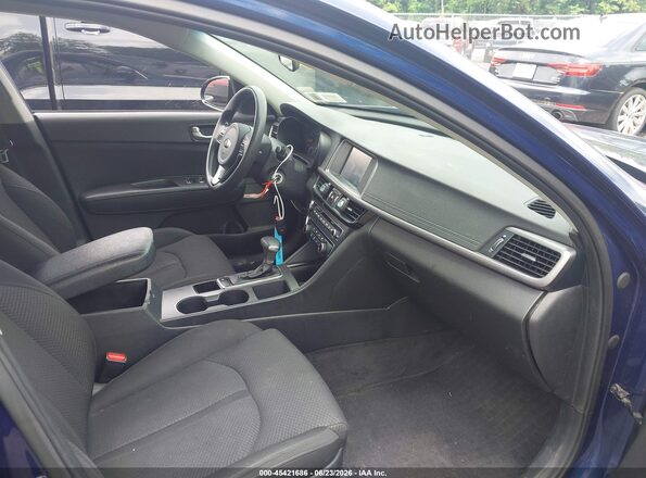 5XXGT4L32JG197319 2018 KIA OPTIMA Blue წინა სალონის ხედი