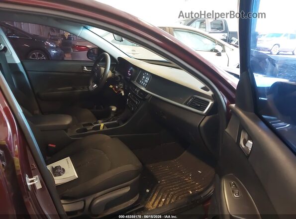 5XXGT4L32KG344210 2019 KIA OPTIMA Purple Vista interior delantera