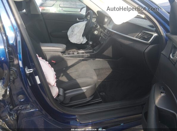 5XXGT4L33LG421622 2020 KIA OPTIMA Blue Вид салону спереду