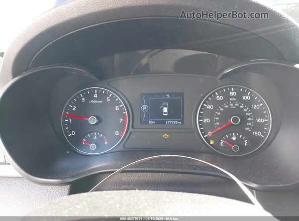 5XXGT4L34JG186208 2018 KIA OPTIMA Blue უკანა სავარძლების ხედი