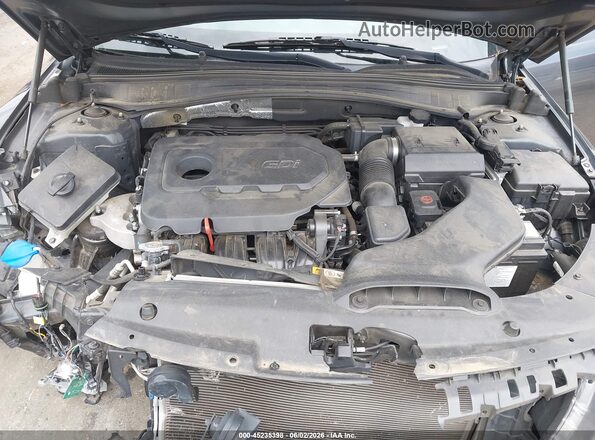 5XXGT4L34LG395404 2020 KIA OPTIMA Серый Вид сзади