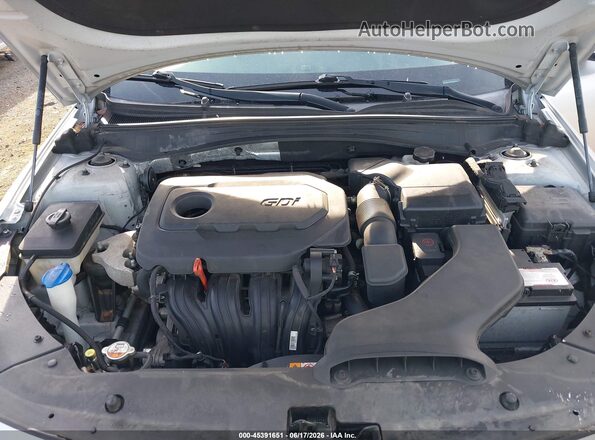5XXGT4L35GG076745 2016 KIA OPTIMA Silver Вид ззаду