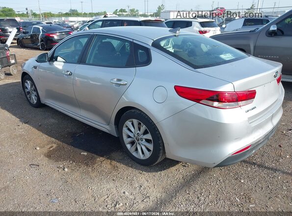 5XXGT4L35GG076745 2016 KIA OPTIMA Silver Задня ліва чверть
