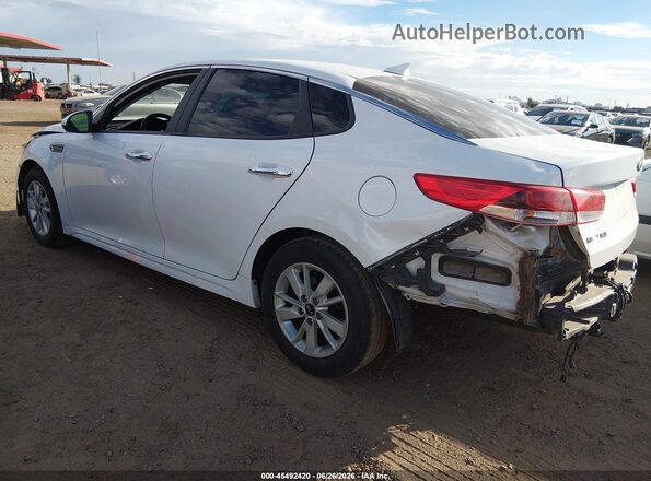 5XXGT4L35KG277201 2019 KIA OPTIMA White Հետևի ձախ
